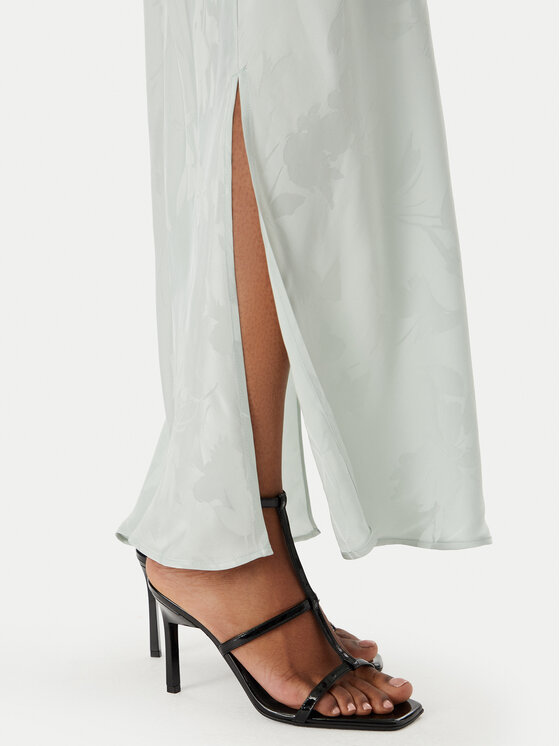 Calvin Klein Calvin Klein Vasaras kleita LV044F011G Gaiši zaļa Regular Fit