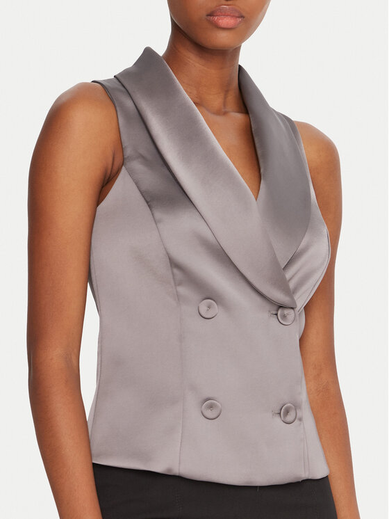 Rinascimento Rinascimento Gilet da completo CFC0124958003 Beige Slim Fit
