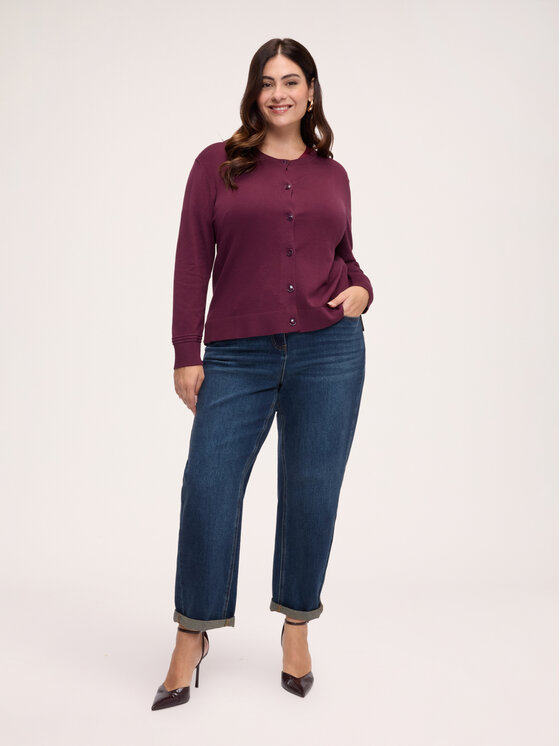 Fiorella Rubino Fiorella Rubino Maglione M279L008561N036 Bordeaux Regular Fit