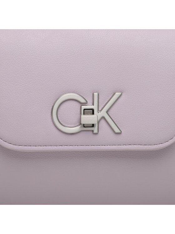 Calvin Klein Calvin Klein Дамска чанта Re-Lock Shoulder Bag Md K60K610769 Виолетов