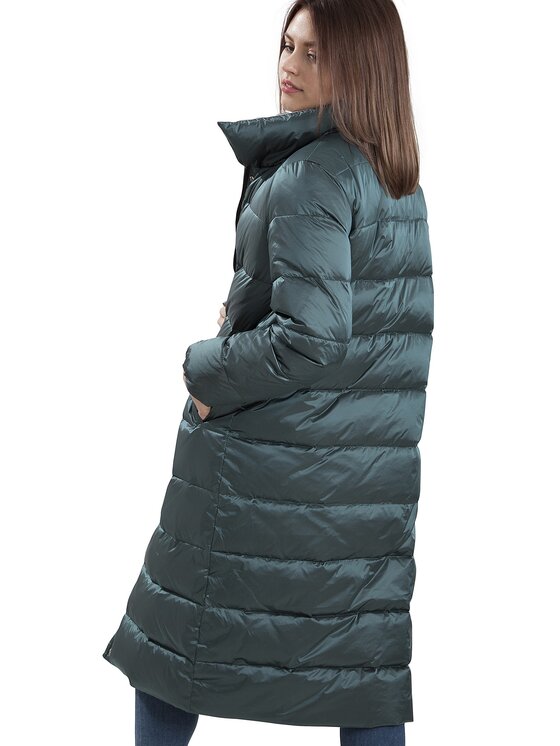 Perso Perso Dámska bunda BLH201026FX Zelená Regular Fit