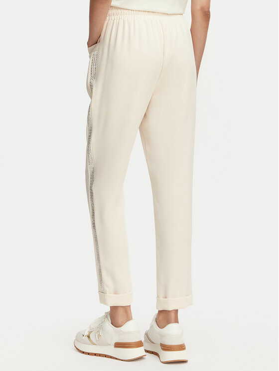Liu Jo Sport Liu Jo Sport Bavlnené nohavice TA6290 TS923 Ružová Regular Fit