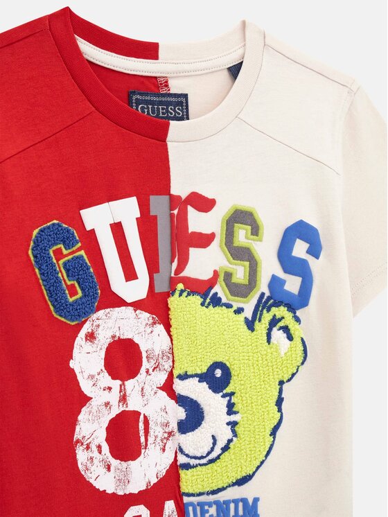 Guess Kids Guess Kids T-Shirt 176195 Kolorowy Classic Fit