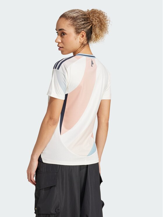 adidas adidas Koszulka techniczna Spain 25 (Women's Team) Away Jersey Biały Regular Fit