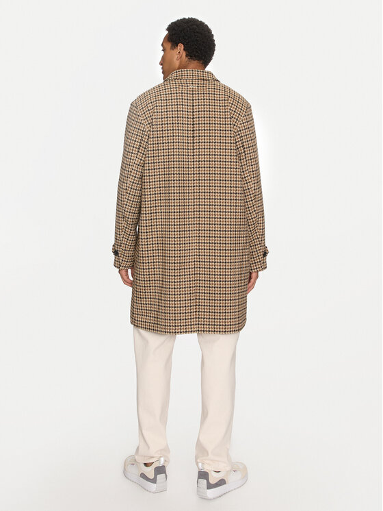 HUGO Hugo Prehodni plašč Maver2432 50518127 Rjava Regular Fit