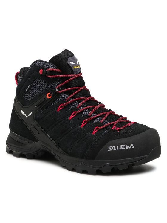 Salewa Salewa Παπούτσια πεζοπορίας Ws Alp Mate Mid Wp 61385-0998 Μαύρο