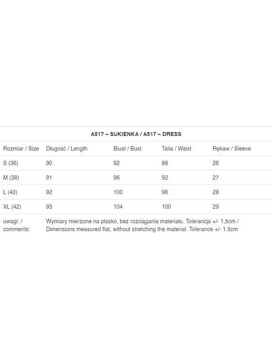 Awama Awama Sukienka letnia A517 Fioletowy Basic Fit