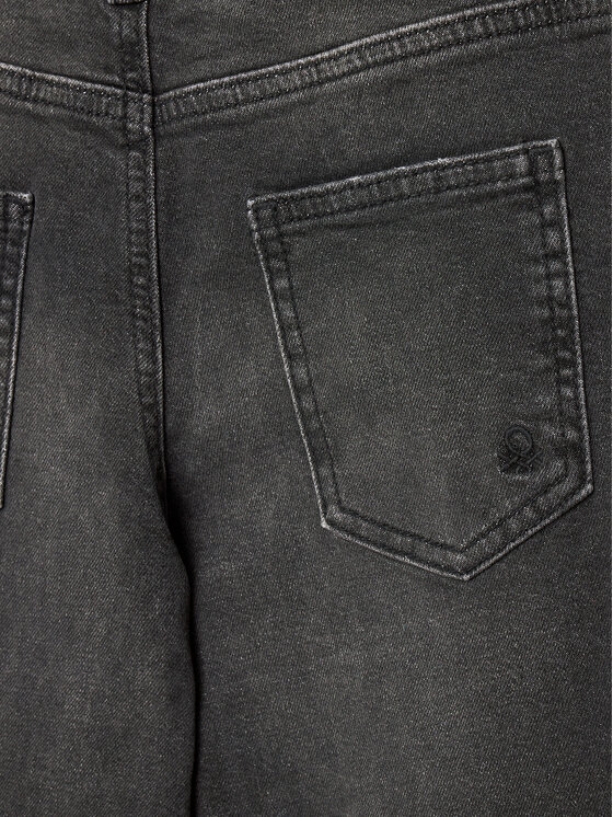 United Colors Of Benetton United Colors Of Benetton Jeans hlače 45ONCE038 Črna Loose Fit