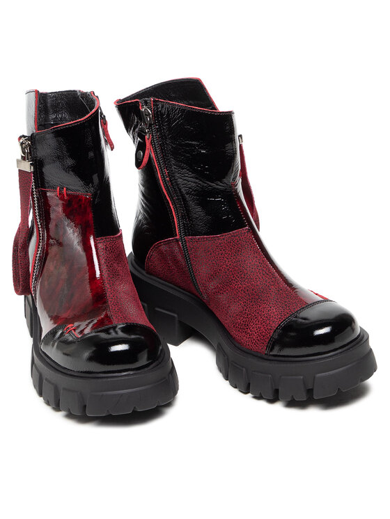 Maciejka Maciejka Stiefeletten 05137-33/00-7 Dunkelrot