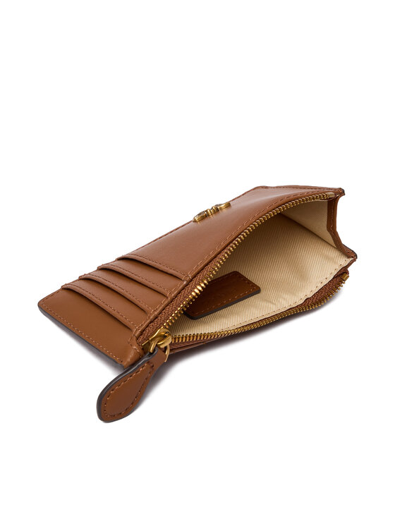 PINKO PINKO Kreditinių kortelių dėklas Airone Cardholder. AI 23-24 PCPL 100251 A0GK Ruda