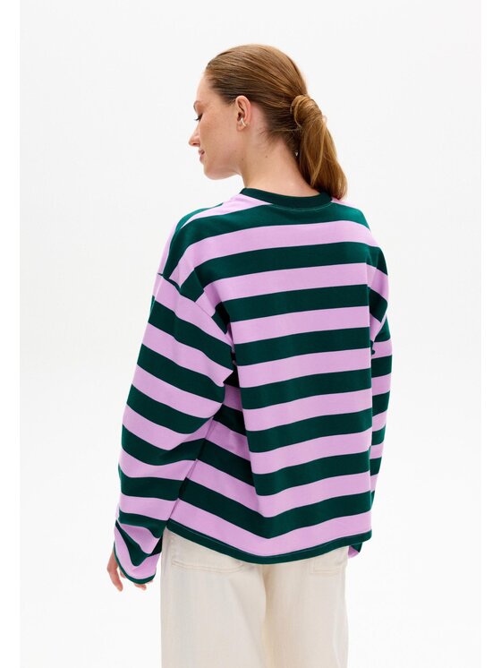 Mirons Mirons Longsleeve Print Kolorowy Regular Fit