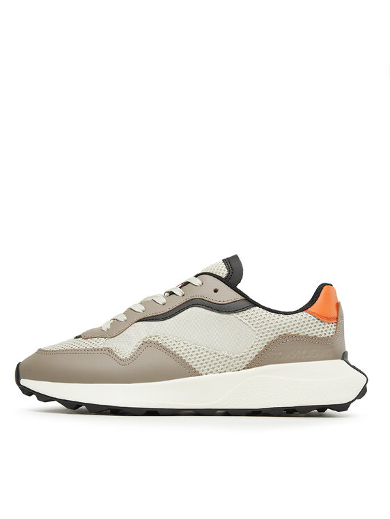 Tommy Jeans Tommy Jeans Snīkeri Tjm Runner Mix Material EM0EM01259 Bēšs