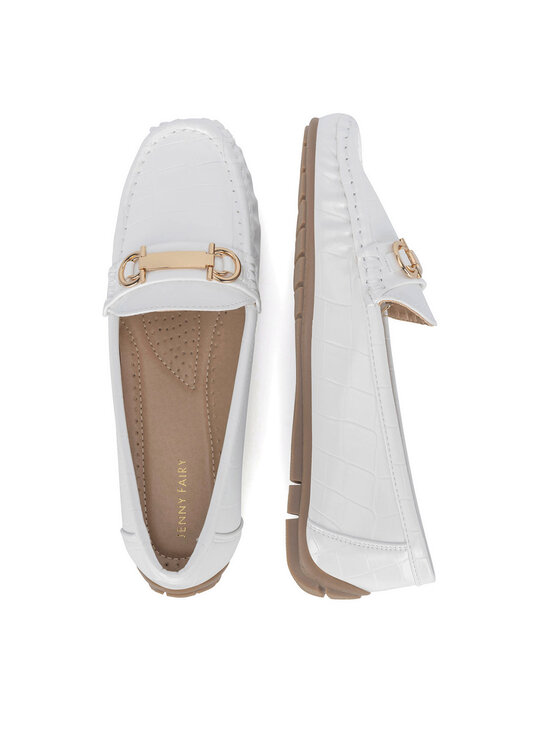 Jenny Fairy Jenny Fairy Mokassins WFA1010-4 Weiß