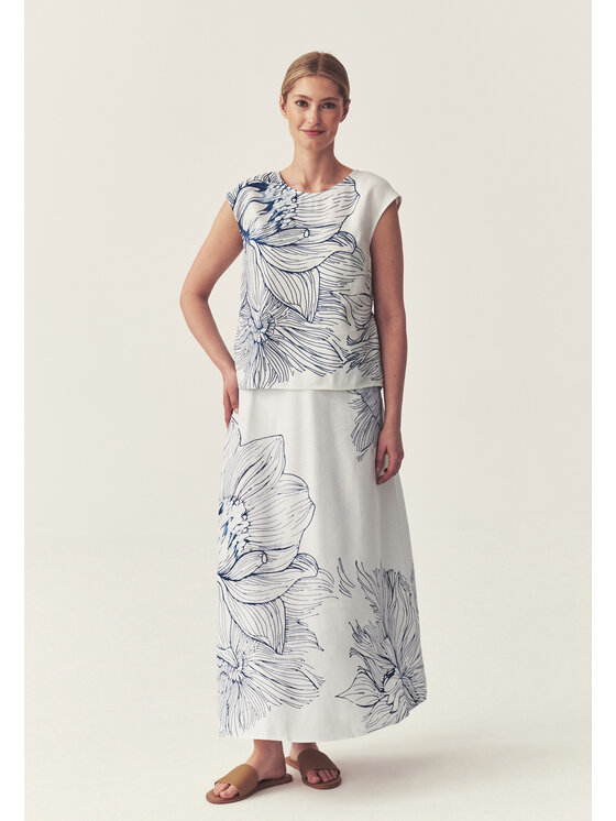 TATUUM TATUUM Halenka TOSSA Bílá Loose Fit