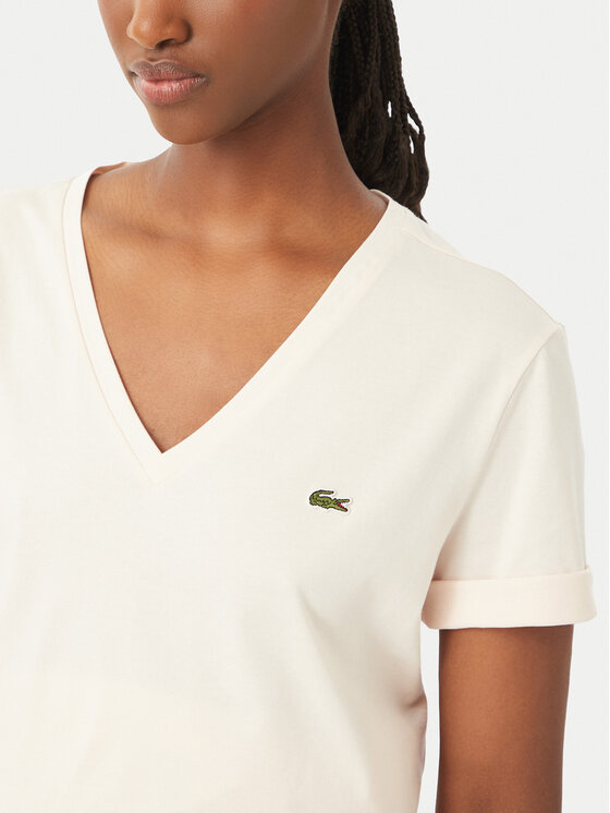 Lacoste Lacoste T-Shirt TF7300 Różowy Regular Fit