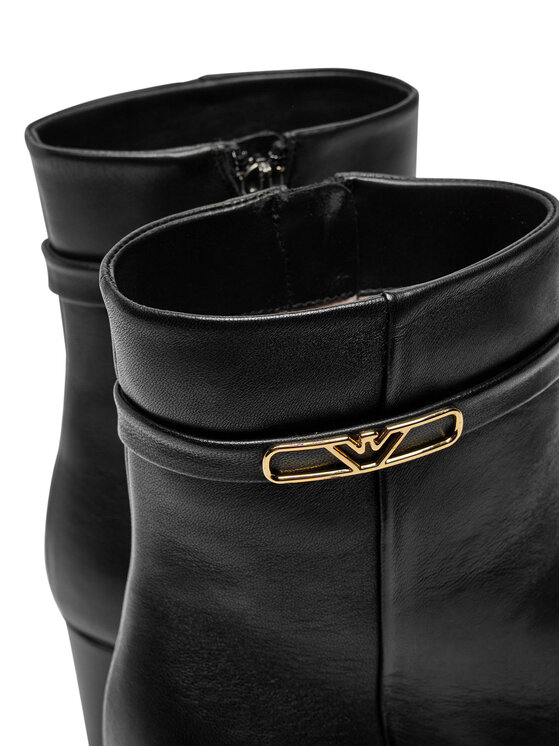 Emporio Armani Emporio Armani Botki X3N185 XF271 00002 Czarny