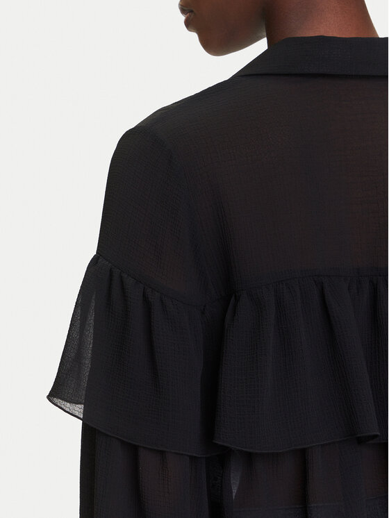 ONLY ONLY Blúz Suzzi 15360661 Fekete Regular Fit