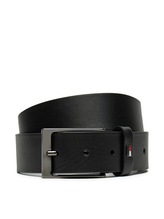 Tommy Hilfiger Tommy Hilfiger Ζώνη Ανδρική AM0AM13016 Μαύρο