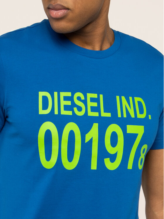Diesel Diesel Tricou T-Diego-001978 00SASA 0AAXJ Albastru Regular Fit