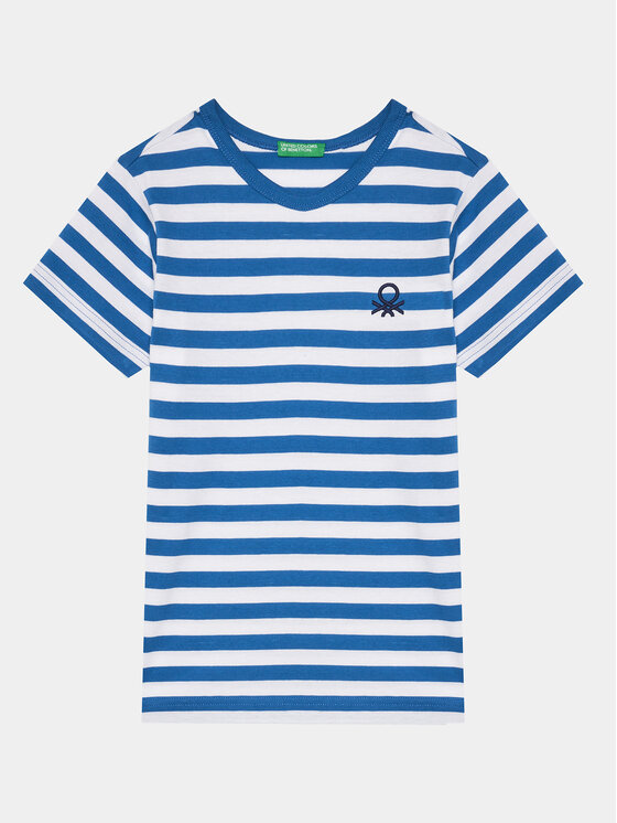 United Colors Of Benetton Tricou 3EJGC10H4 Colorat Regular Fit