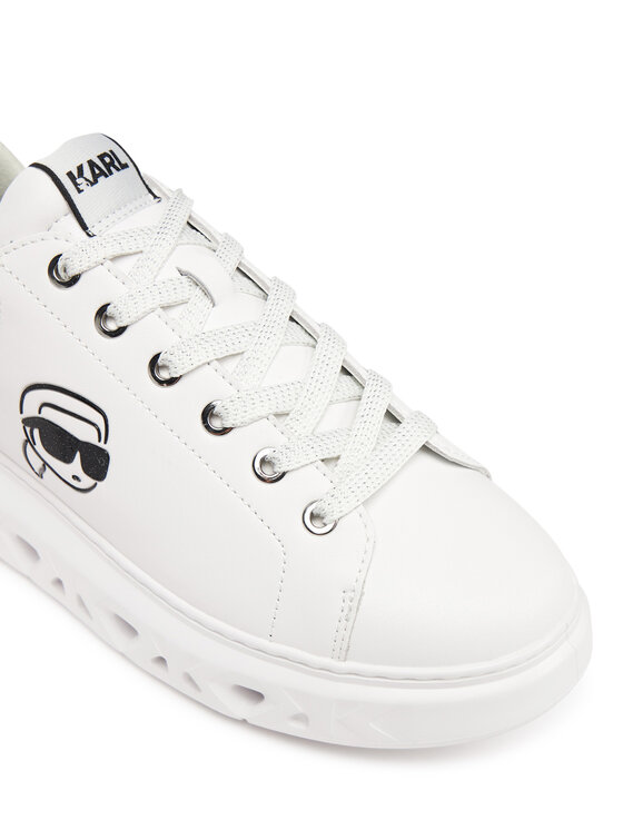 KARL LAGERFELD KARL LAGERFELD Laisvalaikio batai KL64525 Balta