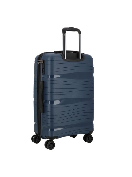 D&N D&N Komplet walizek 294470 Błękitny