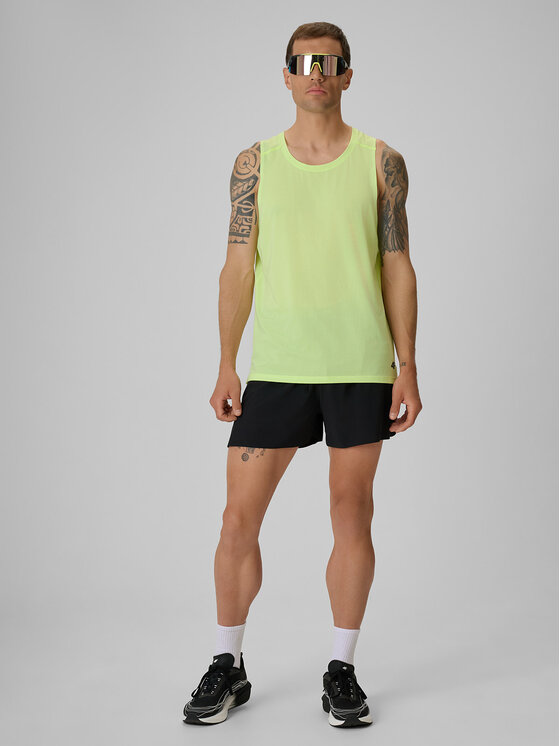 4F 4F Szorty sportowe RUNNING Czarny Regular Fit