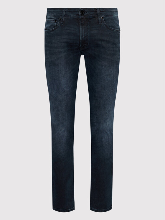 Jack & Jones Jack & Jones Džínsy Liam Original Agi 12166852 Tmavomodrá Skinny Fit