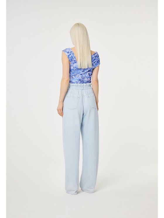 Fabienne Chapot Fabienne Chapot Top 5949-1790-173 Niebieski jasny Slim Fit