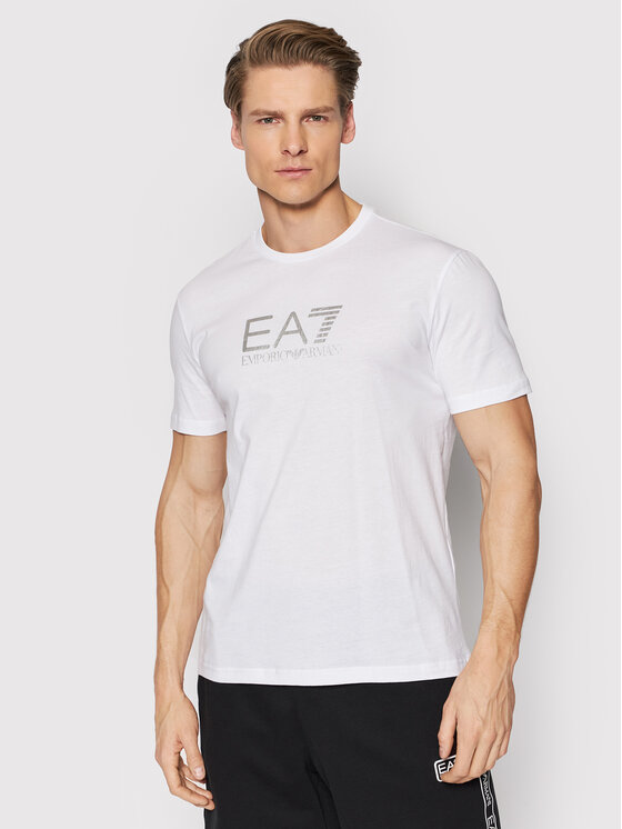 EA7 Emporio Armani EA7 Emporio Armani T-shirt 3LPT39 PJ02Z 1100 Bianco Regular Fit