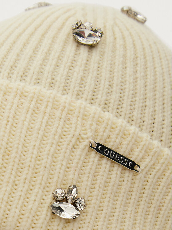 Guess Guess Czapka AW5198 POL01 Écru