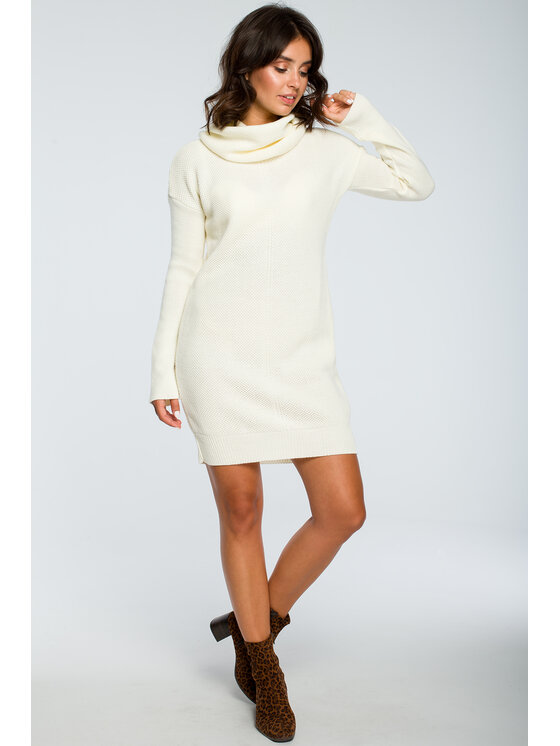 BeWear BeWear Sveter bk010 Écru Custom Fit