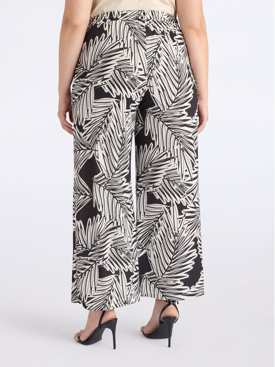 Fiorella Rubino Fiorella Rubino Spodnie materiałowe P137L202314N0Z3 Czarny A-Line Fit