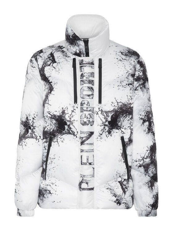 Plein Sport Plein Sport Kurtka zimowa 379 Biały Regular Fit