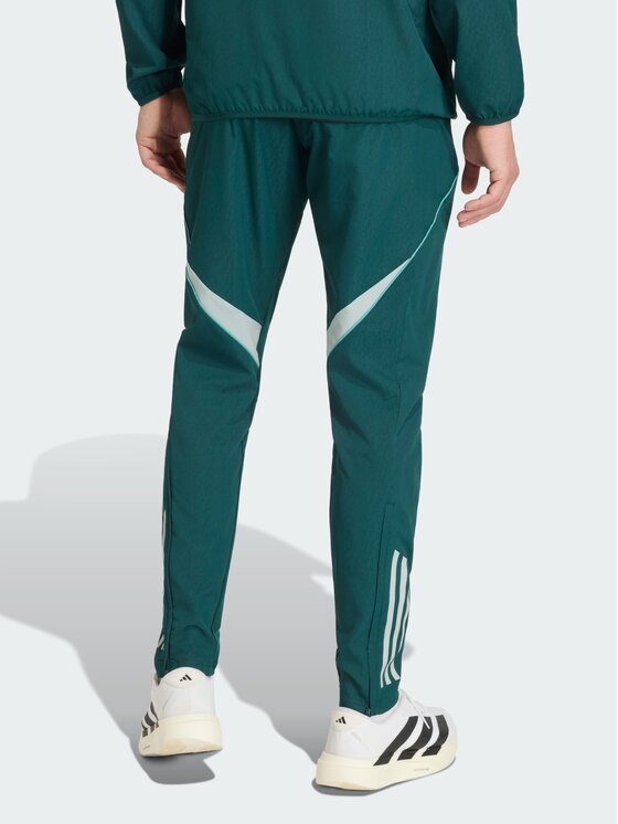adidas adidas Spodnie materiałowe Arsenal Zielony Regular Fit