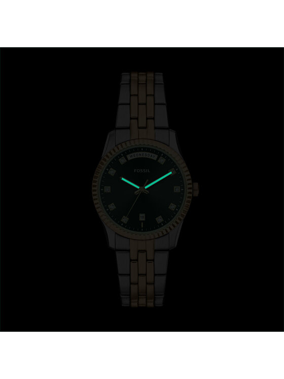 Fossil Fossil Pulkstenis Scarlette ES5458 Zelta