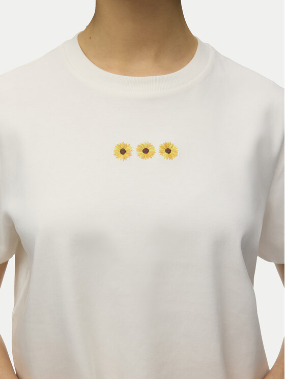Vero Moda Vero Moda T-Shirt Sara 10311633 Bílá Regular Fit