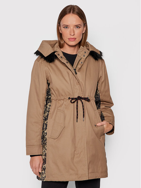 PINKO Pinko Parka Byway 1G16B1 Y75Q Brūns Regular Fit