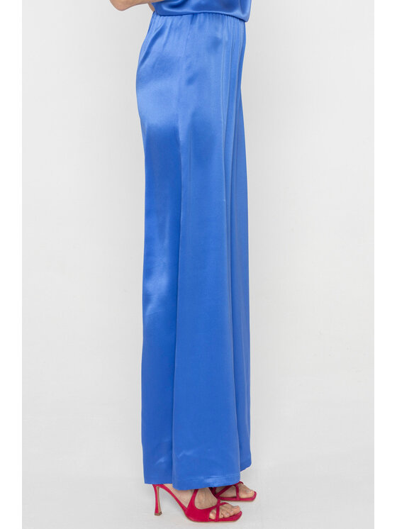Deni Cler Milano Deni Cler Milano Spodnie materiałowe W-DC-5210-D2-A6-53-1 Niebieski Loose Leg