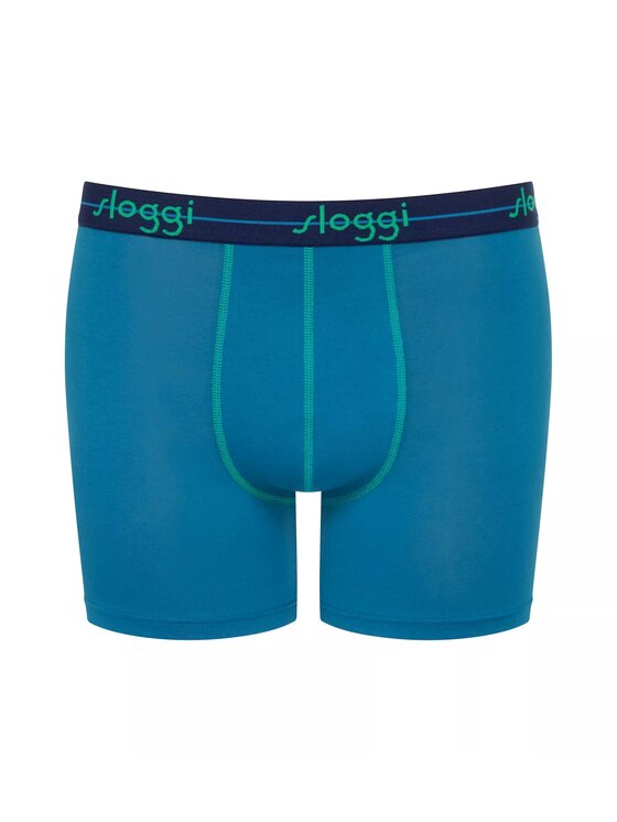Triumph Triumph Bokserki sloggi men Start Short C2P box Niebieski Slim Fit