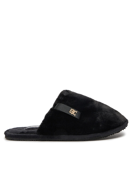 Tommy Hilfiger Papuče Trenerzy Confort Home FW0FW08138 Čierna