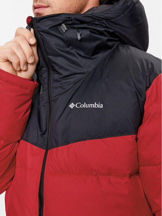 Columbia Columbia Kurtka narciarska Iceline Ridge™ Jacket Czerwony Regular Fit