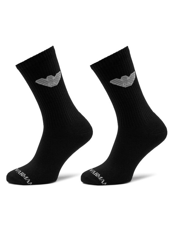 Комплект 2 чифта дълги чорапи мъжки Emporio Armani