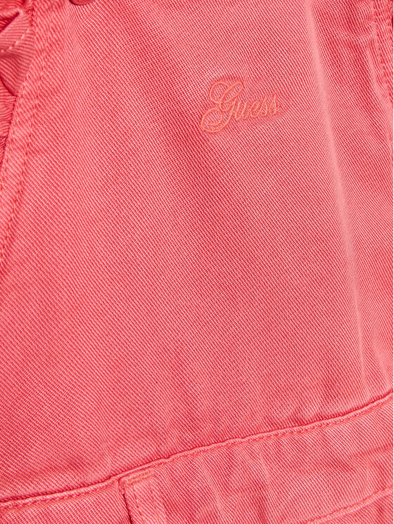 Guess Guess Гащеризон с презрамки K3GK11 WEHW3 Розов Regular Fit