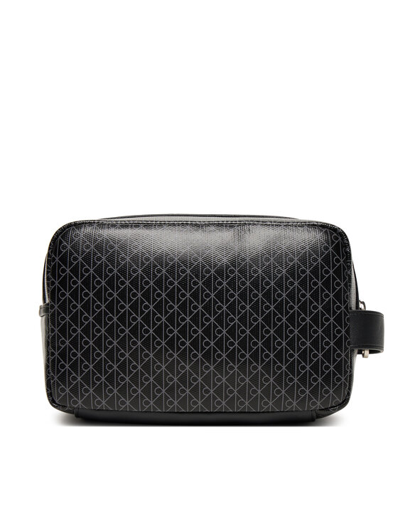 Calvin Klein Calvin Klein Τσαντάκι καλλυντικών Coated Dopp Kit LV04D1082G Μαύρο
