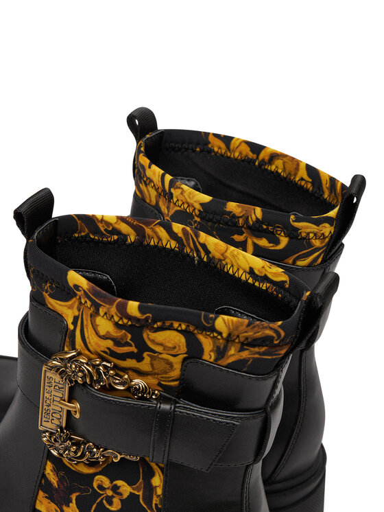 Versace Jeans Couture Versace Jeans Couture Botki 79VA3S84 Czarny