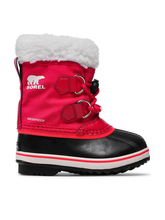 Sorel Sorel Stivali da neve Childrens Yoot Pac Nylon Wp NC1962 Rosa