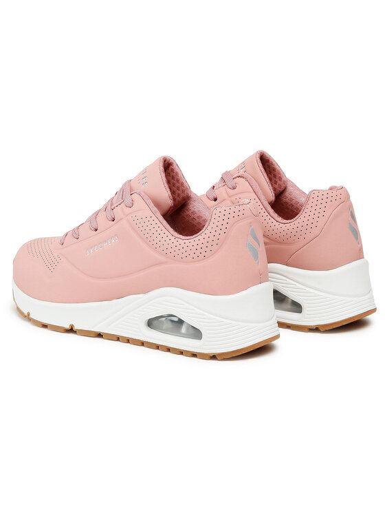 Skechers Skechers Снікерcи Uno Stand On Air 73690/ROS Рожевий