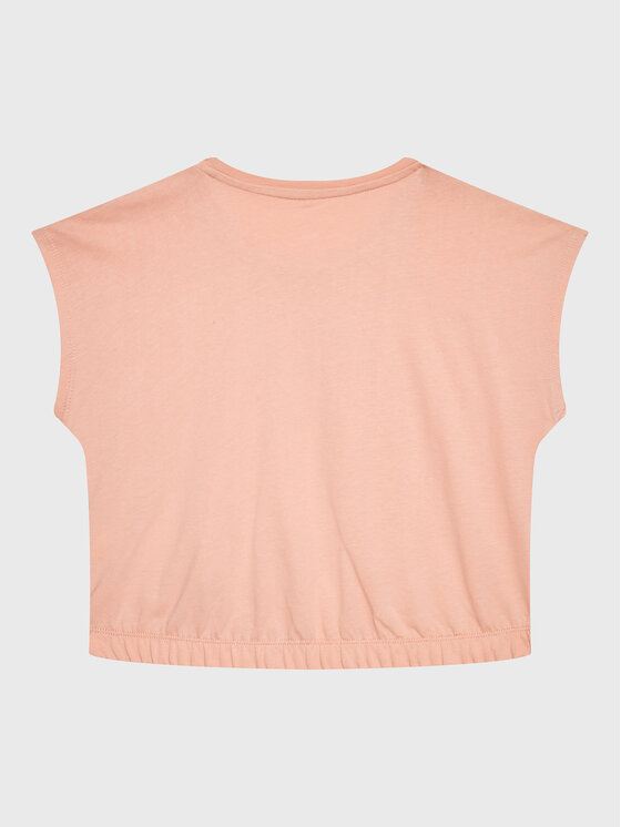 Guess Guess T-Shirt J3GI11 K8HM3 Ροζ Boxy Fit