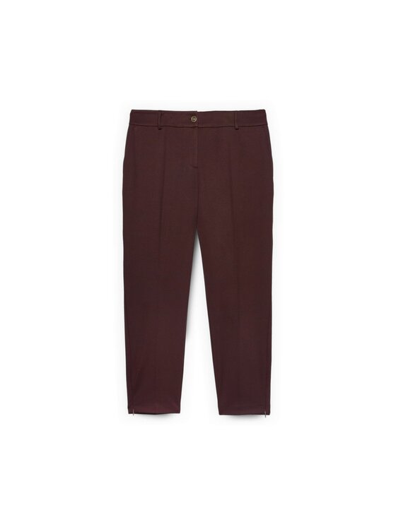 Fiorella Rubino Fiorella Rubino Pantaloni di tessuto P182L002208N022 Marrone Regular Fit